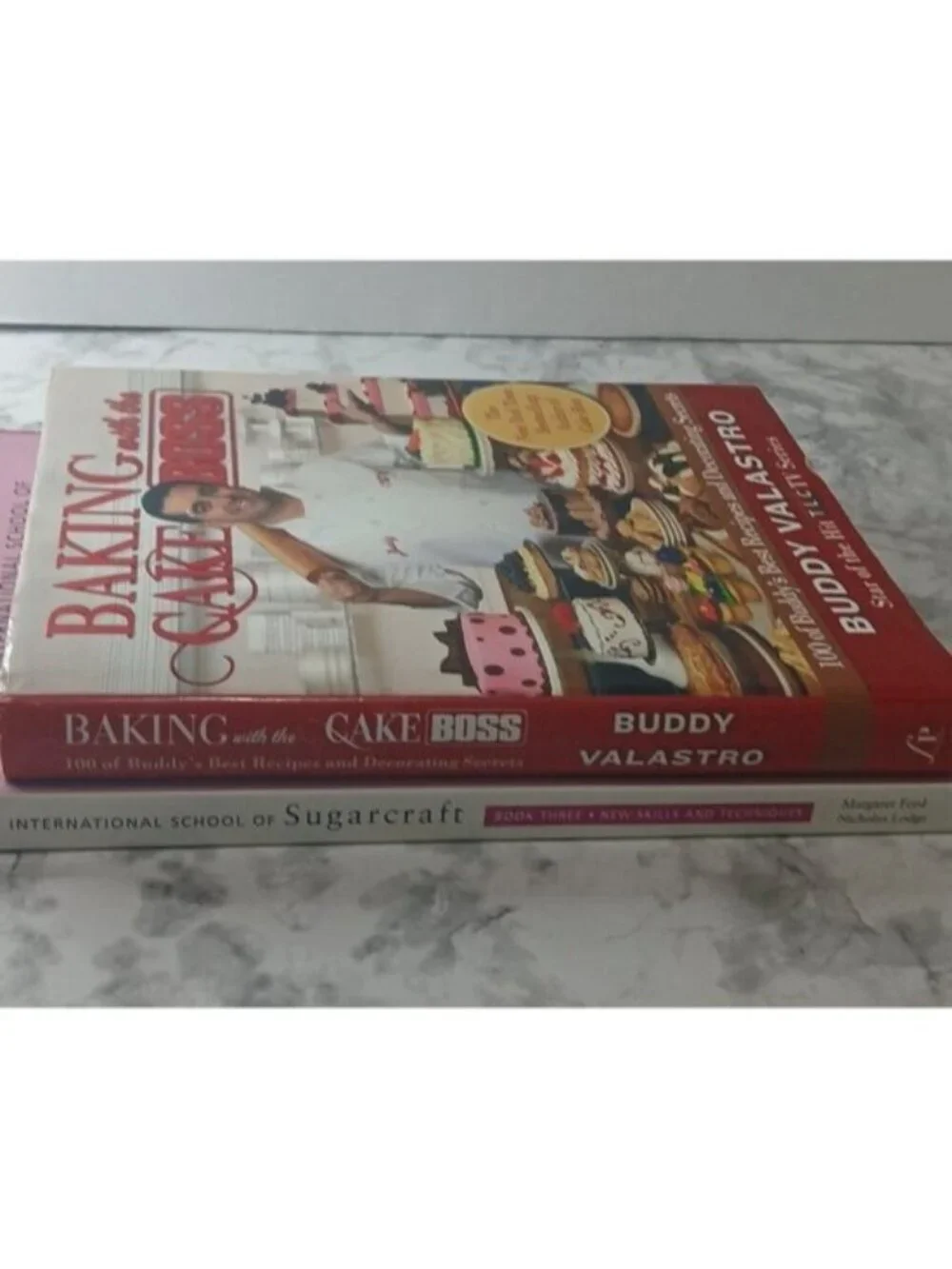 Cake Decorating Baking Book Bundle Cake Boss Buddy Valastro Sugarcraft 2 Books